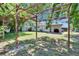 Backyard features a pergola and generous space at 6524 14Th N St, St Petersburg, FL 33702