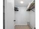 Walk-in closet with wire shelving for ample storage at 7871 Sailboat Key S Blvd # 106, South Pasadena, FL 33707