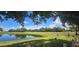 People playing disc golf by a pond on a sunny day at 1722 St Croix Dr, Clearwater, FL 33759