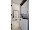 In-unit stacked washer and dryer at 6923 Stonesthrow N Cir # 4105, St Petersburg, FL 33710