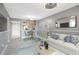Bright, open living and dining area with access to the kitchen at 6923 Stonesthrow N Cir # 4105, St Petersburg, FL 33710