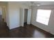 Spacious bedroom with a large closet and window at 7423 Pulteney Dr, Zephyrhills, FL 33545