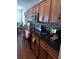 Kitchen featuring custom cabinetry and stainless steel appliances at 10319 Boyette Creek Blvd, Riverview, FL 33569