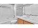 Simple bathroom with shower/tub combo at 10433 Isleworth Ave, Tampa, FL 33647