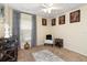 Relaxing bedroom with a window seat and ample natural light at 12518 Midpointe Dr, Riverview, FL 33578