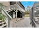 Spacious wooden deck with access to the backyard at 1406 Butch Cassidy Trl, Wimauma, FL 33598