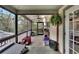 Relaxing screened porch with ceiling fan and pet friendly at 1406 Butch Cassidy Trl, Wimauma, FL 33598
