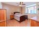 Charming bedroom with wood flooring and a comfortable bed at 2612 Pearce Dr # 304, Clearwater, FL 33764