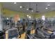 Fitness center with cardio and weight equipment at 5212 Candler View Dr, Lithia, FL 33547