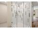 Spacious walk-in shower with modern fixtures and decorative tile at 199 Dali Blvd # 302, St Petersburg, FL 33701