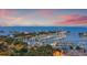 Stunning evening view overlooking the vibrant marina with city lights at 199 Dali Blvd # 302, St Petersburg, FL 33701