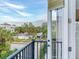 Balcony with city views at 2606 Espana Ct, Tampa, FL 33609
