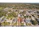 Bird's-eye view of the property nestled within a residential area, near amenities and main roads at 307 W Frierson Ave, Tampa, FL 33603