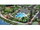 Community amenities include a pool, clubhouse, playground, and ample parking at 34664 Kircher Dr, Zephyrhills, FL 33541