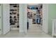 Walk-in closet with organized shelves, drawers, and hanging space at 4603 Overlook Ne Dr, St Petersburg, FL 33703