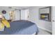 Comfortable bedroom with ensuite bathroom access at 4775 Cove Cir # 904, St Petersburg, FL 33708
