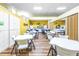 Community room with tables and chairs at 4775 Cove Cir # 904, St Petersburg, FL 33708