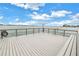 Spacious waterfront dock with benches at 4775 Cove Cir # 904, St Petersburg, FL 33708