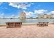 Seating area overlooking the water at 4775 Cove Cir # 904, St Petersburg, FL 33708