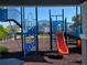 Colorful playground equipment with slides and climbing structures at 6110 162Nd E Ave, Parrish, FL 34219