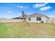 Large backyard with grassy area and fence at 33510 Elm Hill Branch, Wesley Chapel, FL 33545