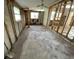 Empty kitchen with exposed framing and unfinished walls at 415 86Th Ave, St Pete Beach, FL 33706