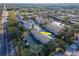 Aerial view of townhome community, showcasing property location and waterfront access at 6289 93Rd N Ter # 4302, Pinellas Park, FL 33782