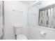 Simple bathroom with toilet and shower at 6289 93Rd N Ter # 4302, Pinellas Park, FL 33782