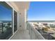 Balcony with ocean view at 15 Avalon St # 704, Clearwater Beach, FL 33767