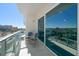 Balcony with two chairs overlooking the city at 15 Avalon St # 704, Clearwater Beach, FL 33767