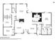 A detailed floor plan of the house, illustrating the layout of rooms, dimensions, and features at 4618 Player Ct, Tampa, FL 33624