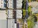 Aerial view of townhouses and surrounding neighborhood at 4810 W Mcelroy Ave # 2, Tampa, FL 33611