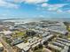 Aerial view showing townhouses and waterfront at 4810 W Mcelroy Ave # 2, Tampa, FL 33611