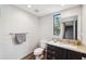 Clean bathroom with granite countertop vanity at 4810 W Mcelroy Ave # 2, Tampa, FL 33611
