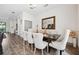 Dining room with large table and seating for six at 4810 W Mcelroy Ave # 2, Tampa, FL 33611