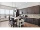 Modern kitchen with stainless steel appliances and an island at 4810 W Mcelroy Ave # 2, Tampa, FL 33611