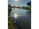 Peaceful canal view with lush greenery and calm water at 6322 Palma Del Mar S Blvd # 106, St Petersburg, FL 33715