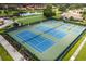Community tennis courts, providing a fun and active lifestyle at 4327 Murfield E Dr, Bradenton, FL 34203