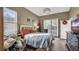 Inviting bedroom with sliding glass doors leading to the backyard at 4401 Plumosa St, Spring Hill, FL 34607