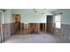 Under construction interior of home showing new framing and flooring at 504 79Th Ave, St Pete Beach, FL 33706