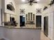 Modern kitchen with granite countertops and stainless steel appliances at 8384 Antwerp Cir, Port Charlotte, FL 33981