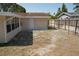 Fenced backyard of a single-story home at 8391 76Th Ave, Seminole, FL 33777