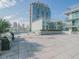 Spacious rooftop terrace with grilling area and city views at 912 Channelside Dr # 2412, Tampa, FL 33602
