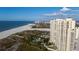 Oceanfront high-rise building and beach at 1200 Gulf Blvd # 206, Clearwater, FL 33767