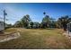 Spacious backyard with a mix of grass and dirt at 1536 77Th N Ave, St Petersburg, FL 33702