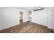 Spacious living room with new wood-look tile flooring at 1536 77Th N Ave, St Petersburg, FL 33702