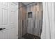 Stylish bathroom with a contemporary tiled shower and modern fixtures at 2461 61St N Ln, St Petersburg, FL 33710