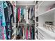 Large walk-in closet with ample shelving and hanging space at 5101 Huntington Ne Cir, St Petersburg, FL 33703