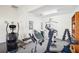 Well-equipped gym with various exercise machines and weights at 6475 Shoreline Dr # 5105, St Petersburg, FL 33708