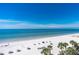 Expansive beach view with white sand and blue water at 20002 Gulf Blvd # 2604, Indian Shores, FL 33785